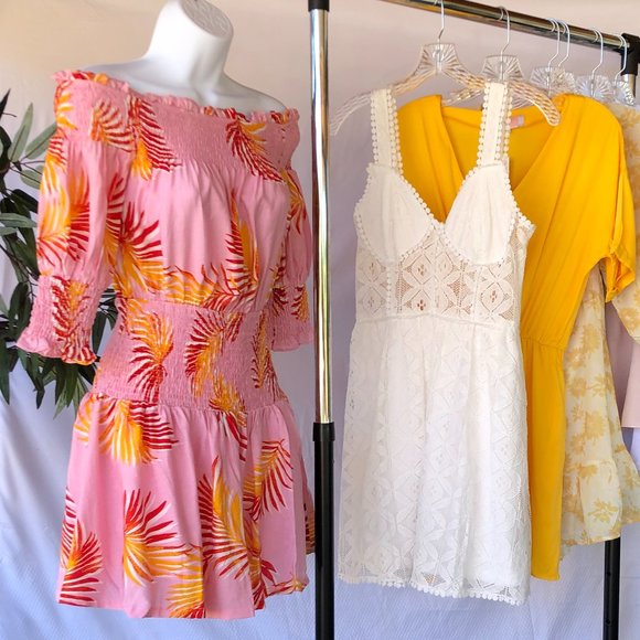 Playful Palm Sun Dress - Picture 4 of 7